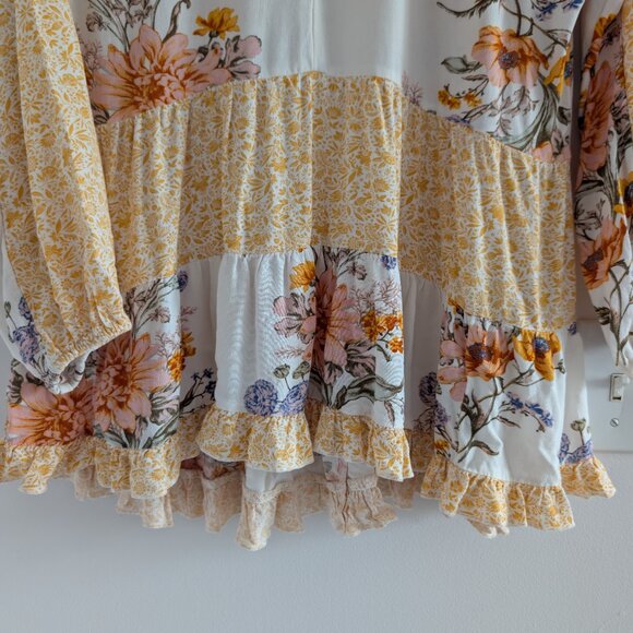 3/$30 American Eagle ruffled tunic top - Picture 2 of 8